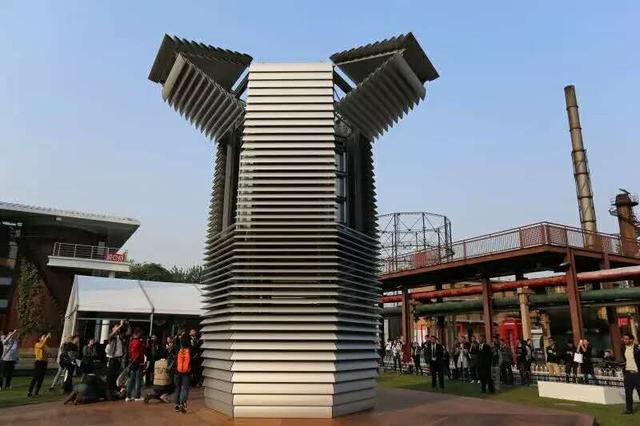 效果未達標：荷蘭"霧霾塔" 更名為霧霾警示塔