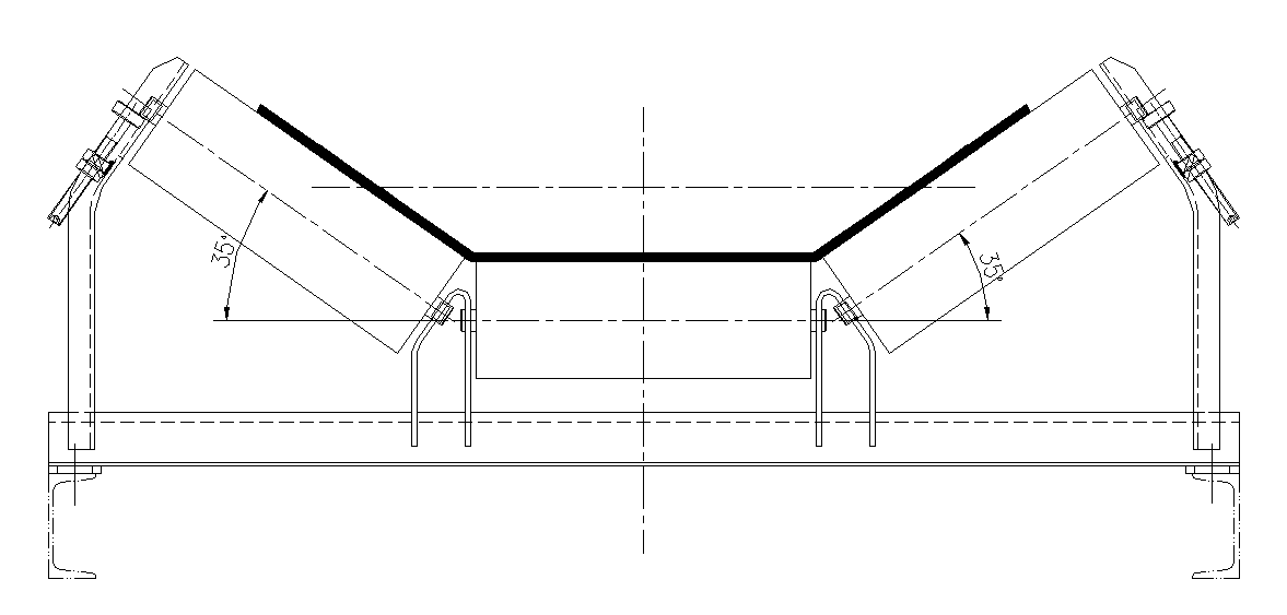 北京雨潤(rùn)華專利申請(qǐng)實(shí)用新型一種調(diào)整輸送膠帶跑偏的<a href=http://www.71xy.cn target=_blank class=infotextkey>托輥</a>支架swt