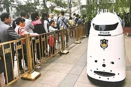 預計將達百億市場 中國機器人警察已上崗執(zhí)勤
