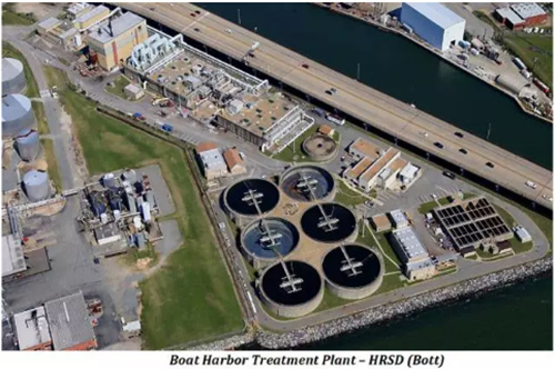 BoatHarbor污水處理廠平面圖 BoatHarbor污水處理廠平面圖