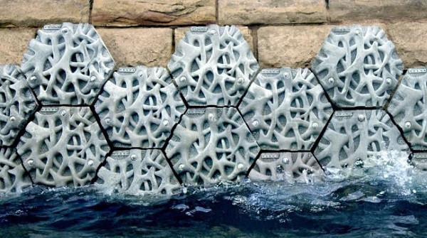 3D打印機(jī)制造生物海堤瓷磚用于海洋的生物保護(hù) 3D打印機(jī)制造生物海堤瓷磚用于海洋的生物保護(hù)