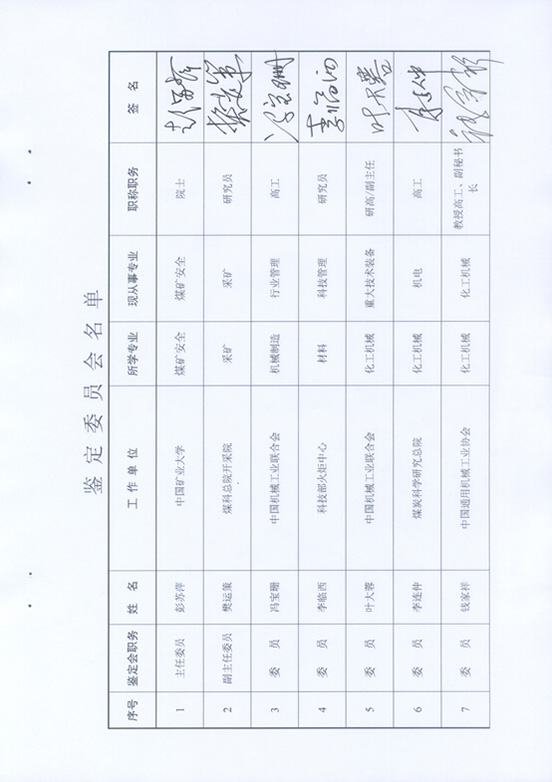 “防水防塵密封組件及其在帶式輸送機(jī)上的應(yīng)用”技術(shù)成果通過中國科學(xué)技術(shù)協(xié)會中國高科技產(chǎn)業(yè)研究會鑒定